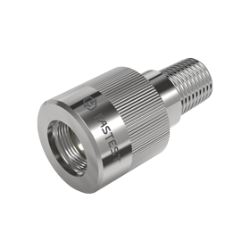 MET Manual Twist Connection Tool for;  -8 [3/4-16] , 4000psi (275.6bar) pressure, 1/8 NPT Female termination, SS construction with  Buna-A seal materials. - MET089021