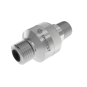 MIT Manual Twist Connection Tool for;  1/4 BSPT , 5000psi (344.5bar) pressure, 1/4 BSPP Female Swivel Style Termination, SS construction with Buna-N, Urethane seal materials. - MIT046T045