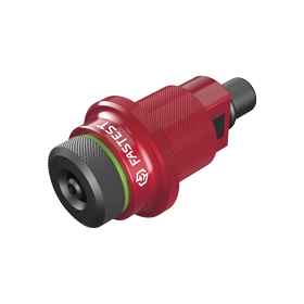 XT Sleeve actuated Connection Tool with SurConnect (Red) and 3/8 Hansen fitting for;  3/4in Expanded tube (19.05mm), 625psi (43.1bar) pressure, Anodized Alm, Black Oxide Steel construction with HNBR seal materials. - XT12042SHR3H6